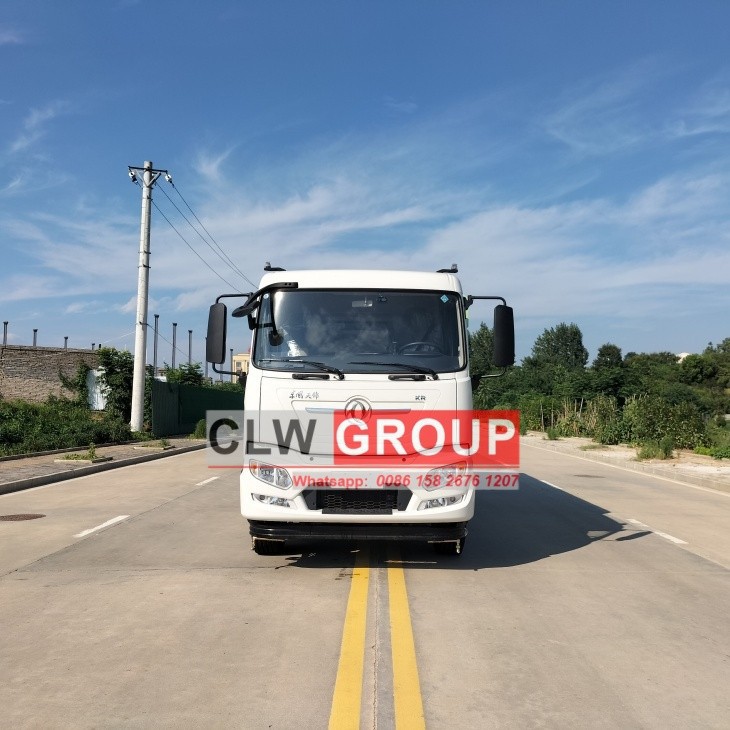 Dongfeng Tianjin 18 Ton Pure Electric Washing And Sweeping Vehicle