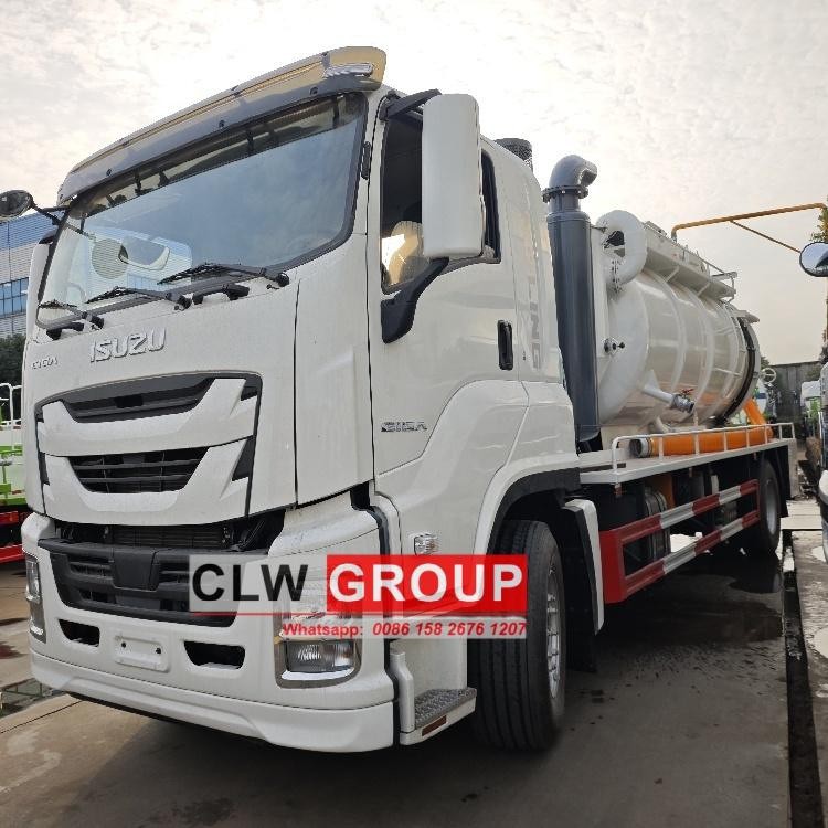 Isuzu GIGA Sewer Pipeline Dredging Truck