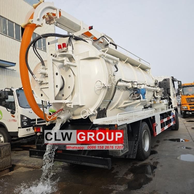 Isuzu GIGA Sewer Pipeline Dredging Truck