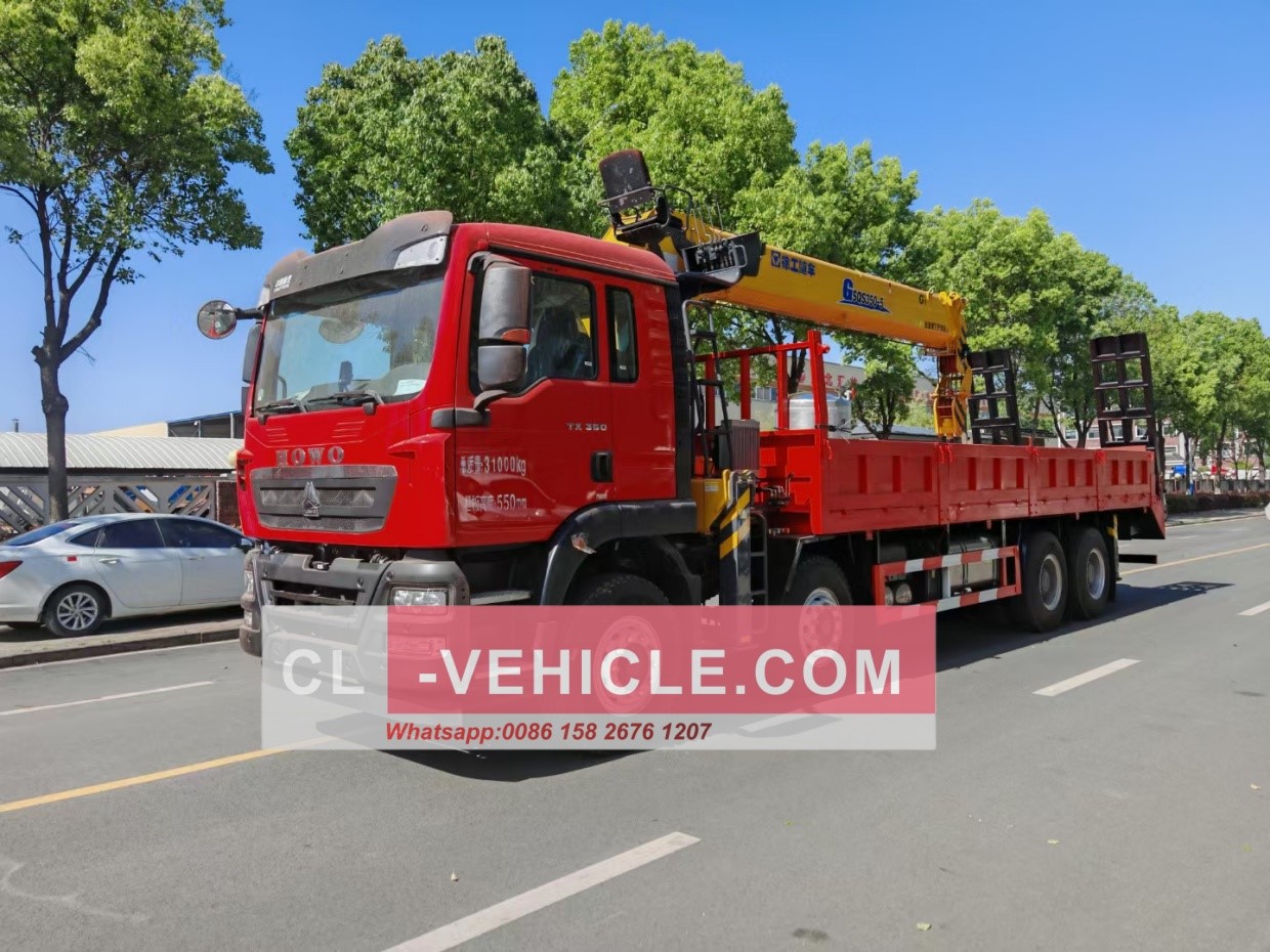howo-crane-truck-compact-design-urban-construction howo-crane-truck-compact-design-urban-construction